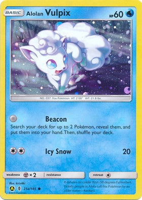 Alolan Vulpix [021a/145] [Alternate Art Promos] Holofoil