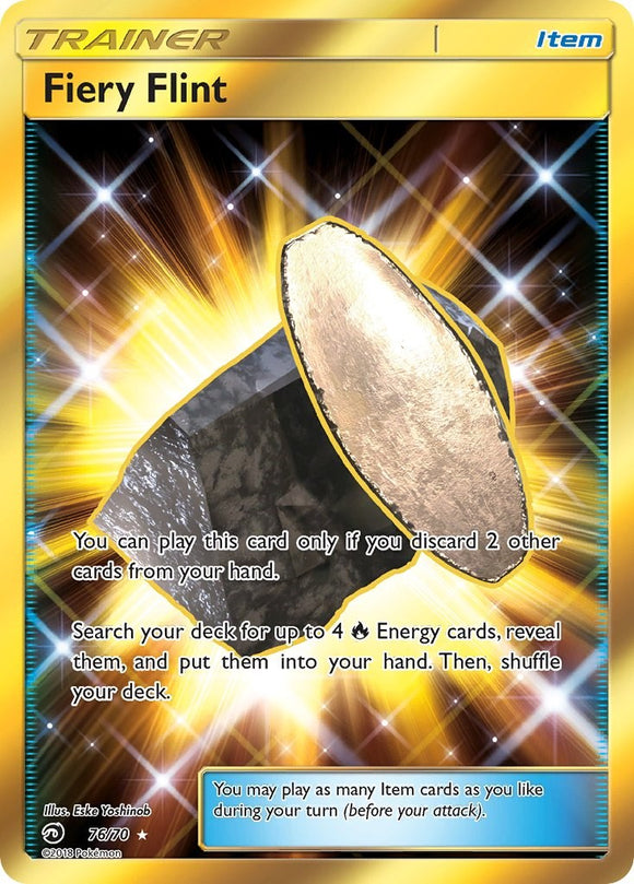 Fiery Flint [76/70] [Dragon Majesty] Holofoil