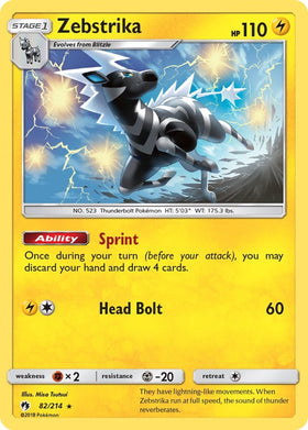 Zebstrika [82/214] [Lost Thunder]