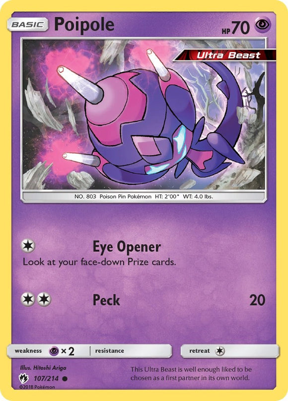 Poipole [107/214] [Lost Thunder] Reverse Holofoil