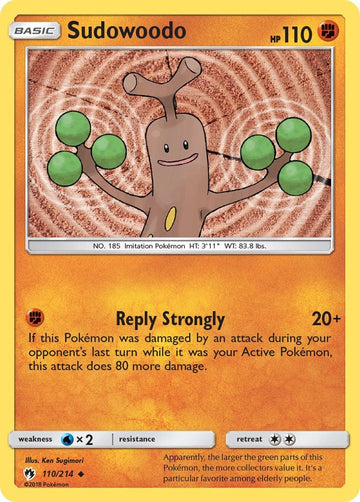 Sudowoodo [110/214] [Lost Thunder]