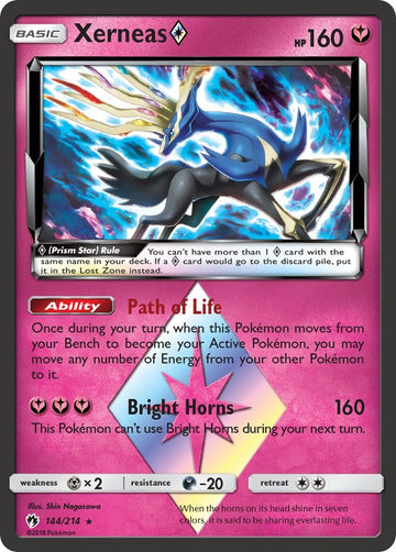 Xerneas Prism Star [144/214] [Lost Thunder] Holofoil