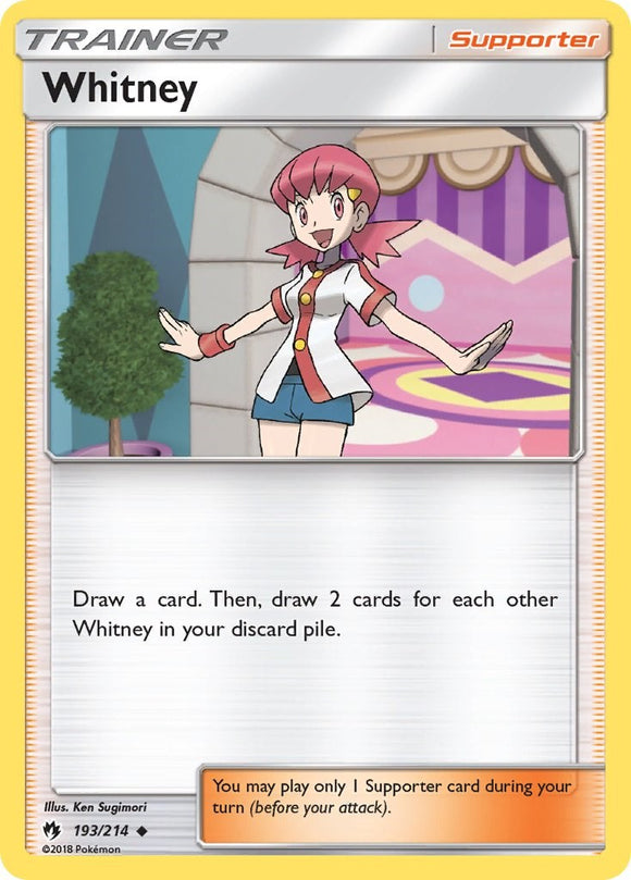 Whitney [193/214] [Lost Thunder] Reverse Holofoil