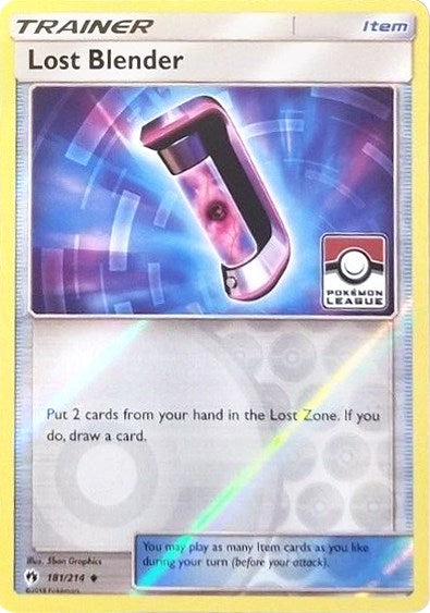 Lost Blender (Pokemon League) [181/214] [League & Championship Cards] Reverse Holofoil