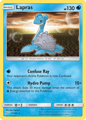 Lapras [31/181] [Team Up] Reverse Holofoil