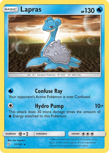 Lapras [31/181] [Team Up] Reverse Holofoil
