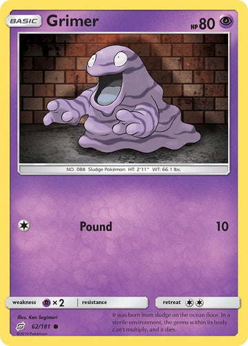 Grimer [62/181] [Team Up] Reverse Holofoil
