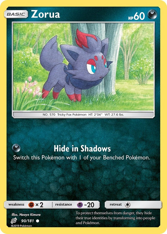 Zorua [90/181] [Team Up] Reverse Holofoil