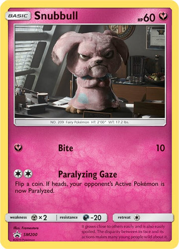 Snubbull (In-Store Event Promo) [SM200] [Sun & Moon Promos] Holofoil