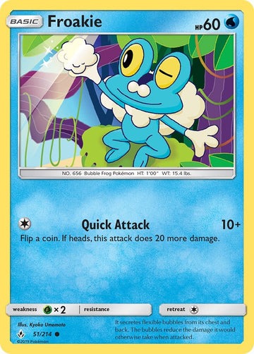 Froakie [51/214] [Unbroken Bonds] Reverse Holofoil