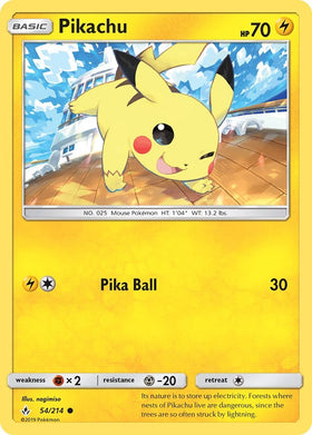 Pikachu [54/214] [Unbroken Bonds]
