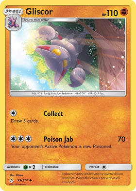 Gliscor [99/214] [Unbroken Bonds] Reverse Holofoil