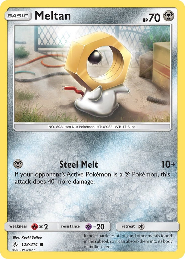 Meltan [128/214] [Unbroken Bonds] Reverse Holofoil
