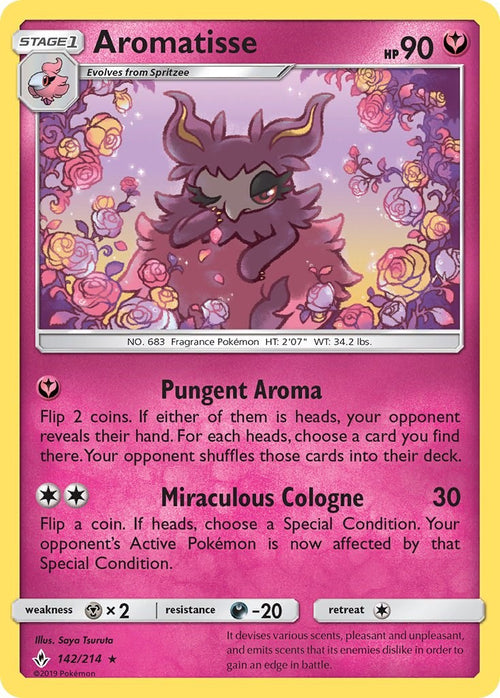Aromatisse [142/214] [Unbroken Bonds] Reverse Holofoil