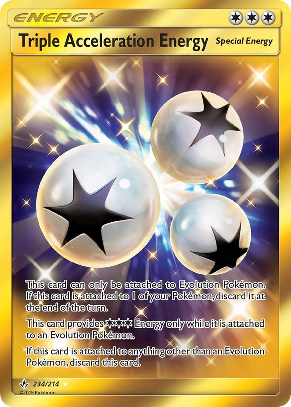 Triple Acceleration Energy [234/214] [Unbroken Bonds] Holofoil