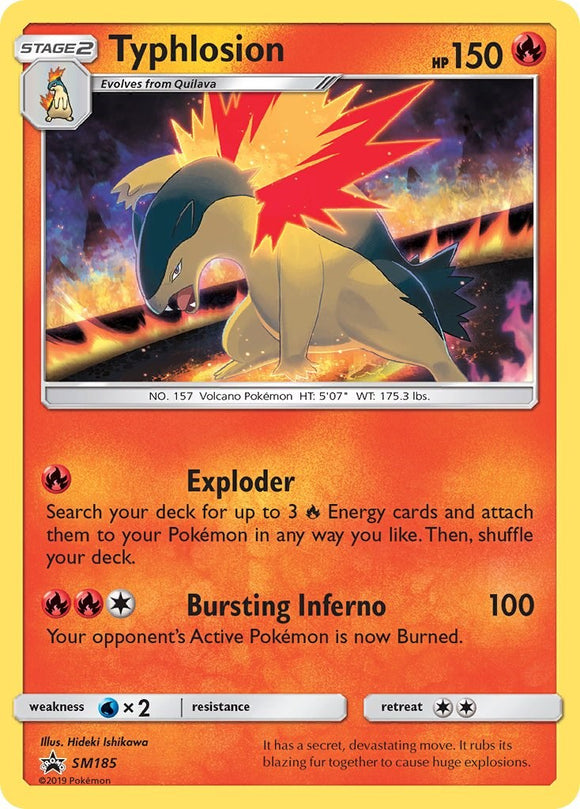Typhlosion [SM185] [Sun & Moon Promos] Holofoil