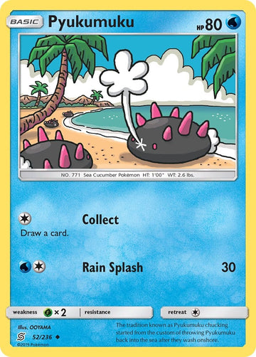 Pyukumuku [52/236] [Unified Minds] Reverse Holofoil
