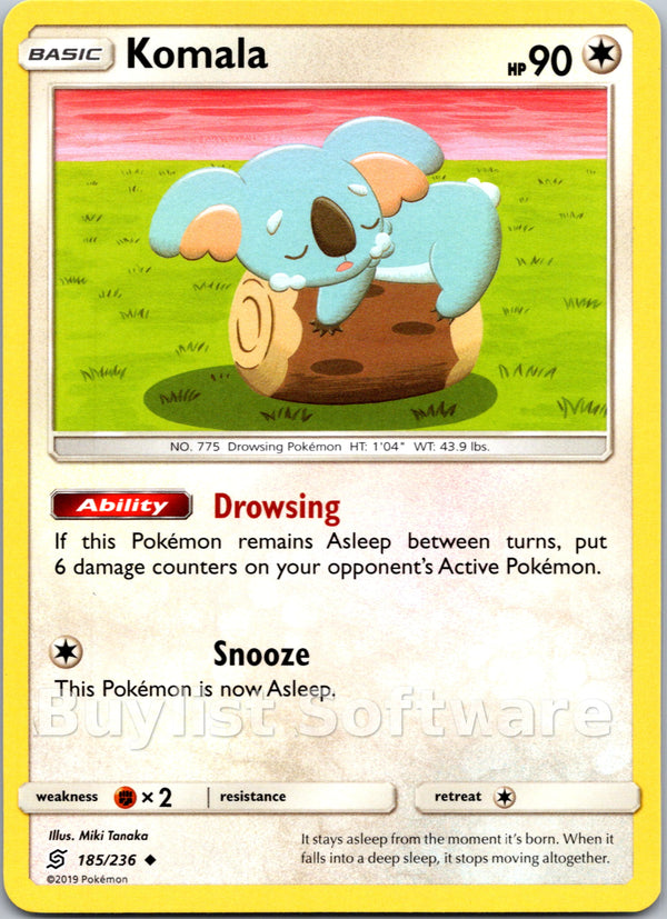 Komala [185/236] [Unified Minds] Reverse Holofoil