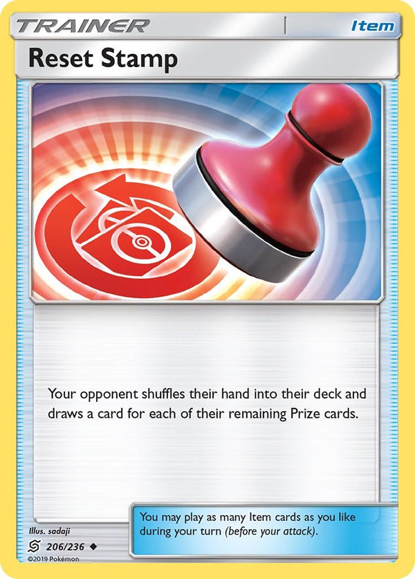 Reset Stamp [206/236] [Unified Minds] Reverse Holofoil