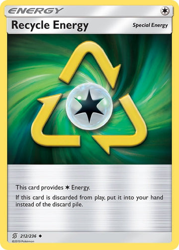 Recycle Energy [212/236] [Unified Minds] Reverse Holofoil