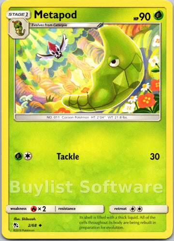 Metapod [2/68] [Hidden Fates]