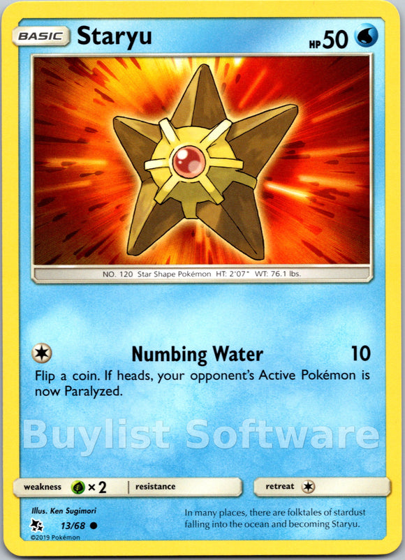Staryu [13/68] [Hidden Fates]