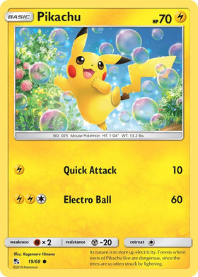 Pikachu [19/68] [Hidden Fates]