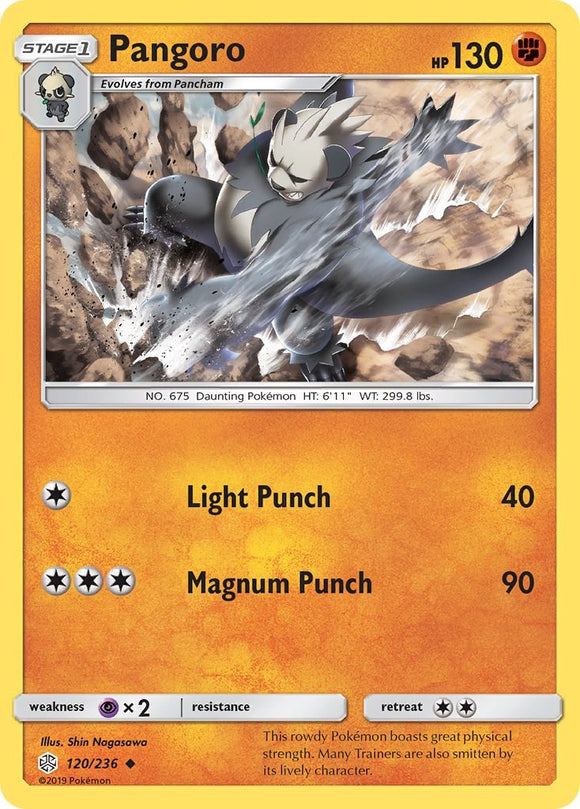 Pangoro [120/236] [Cosmic Eclipse] Reverse Holofoil
