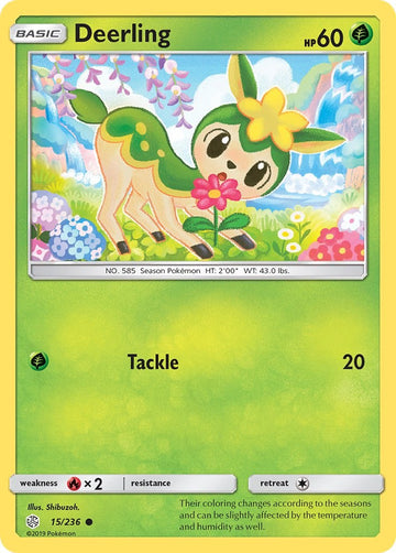 Deerling [15/236] [Cosmic Eclipse] Reverse Holofoil