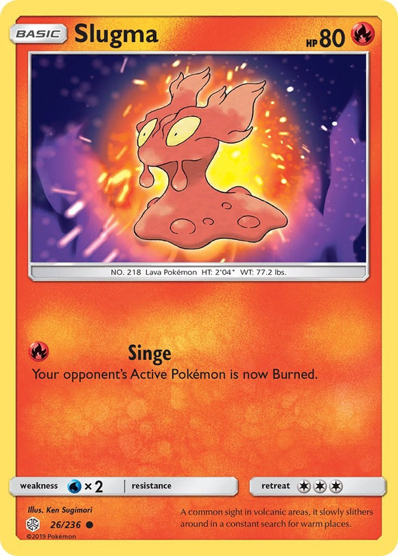 Slugma [26/236] [Cosmic Eclipse] Reverse Holofoil