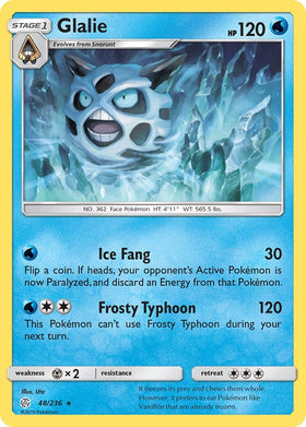 Glalie [48/236] [Cosmic Eclipse] Reverse Holofoil