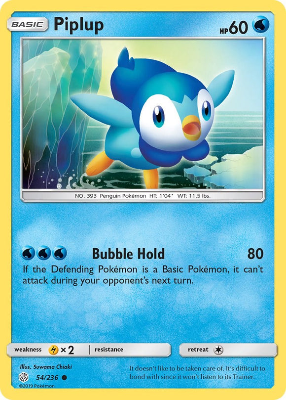 Piplup [54/236] [Cosmic Eclipse] Reverse Holofoil