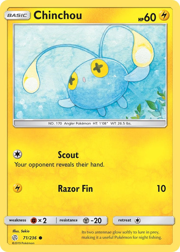 Chinchou [71/236] [Cosmic Eclipse]