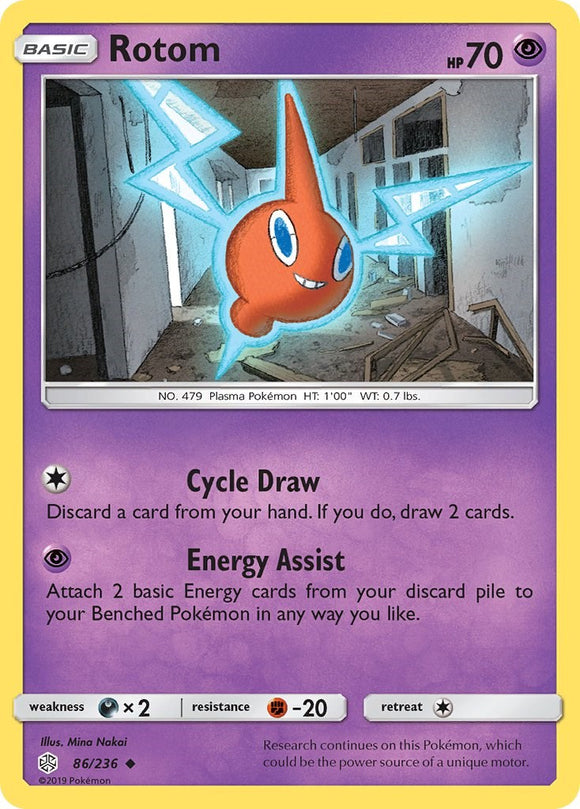 Rotom [86/236] [Cosmic Eclipse] Reverse Holofoil