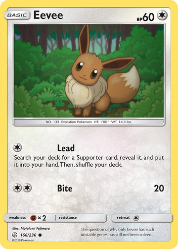 Eevee [166/236] [Cosmic Eclipse] Reverse Holofoil