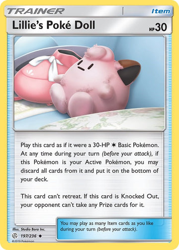 Lillie's Poke Doll [197/236] [Cosmic Eclipse] Reverse Holofoil