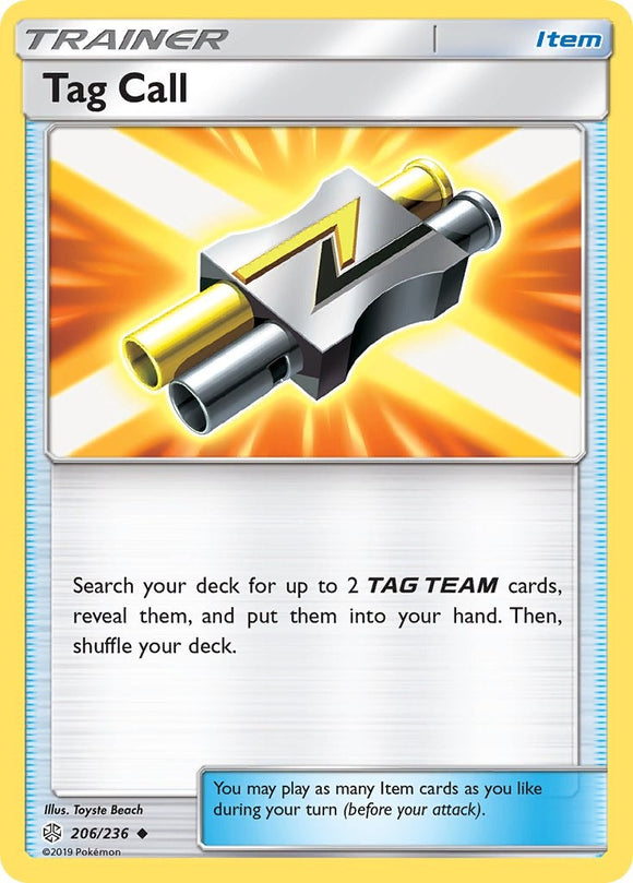 Tag Call [206/236] [Cosmic Eclipse] Reverse Holofoil