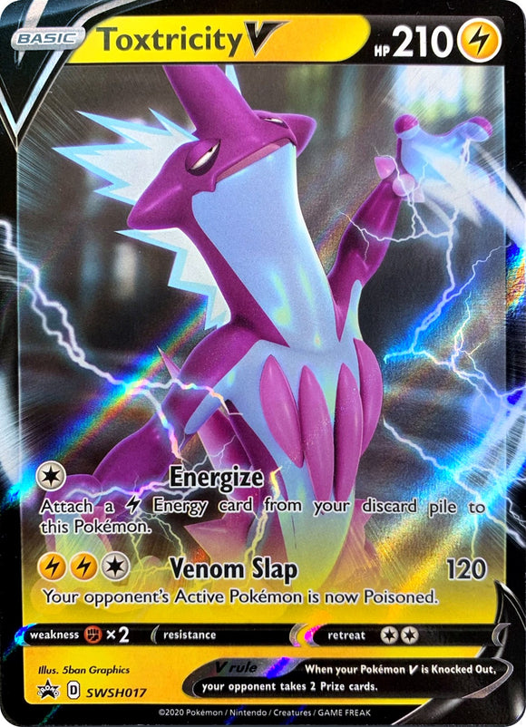 Toxtricity V [SWSH017] [Sword & Shield Promo Cards] Holofoil
