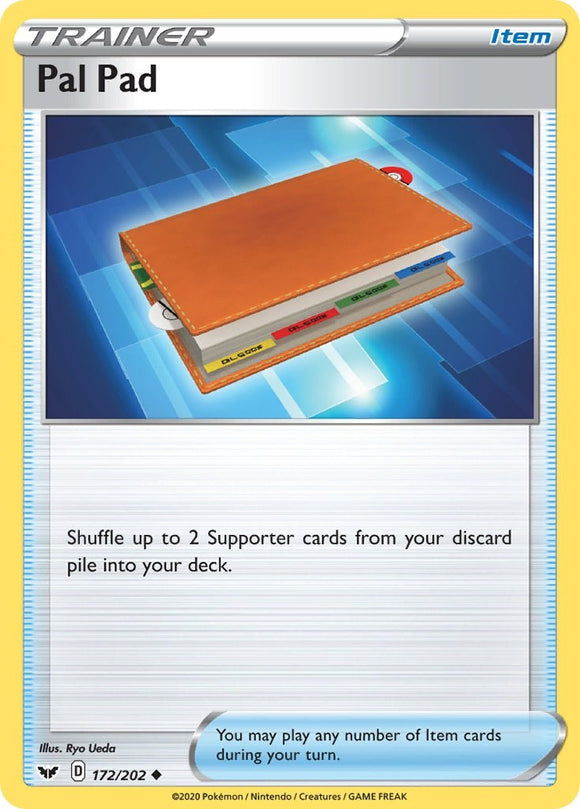Pal Pad [172/202] [Sword & Shield Base Set]
