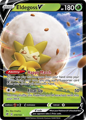 Eldegoss V [019/192] [Rebel Clash] Holofoil