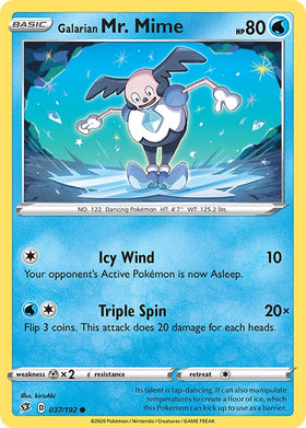 Galarian Mr. Mime [037/192] [Rebel Clash] Reverse Holofoil
