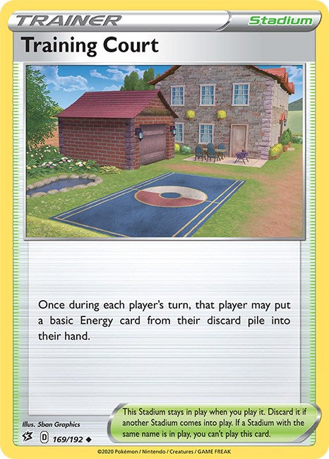 Training Court [169/192] [Rebel Clash] Reverse Holofoil