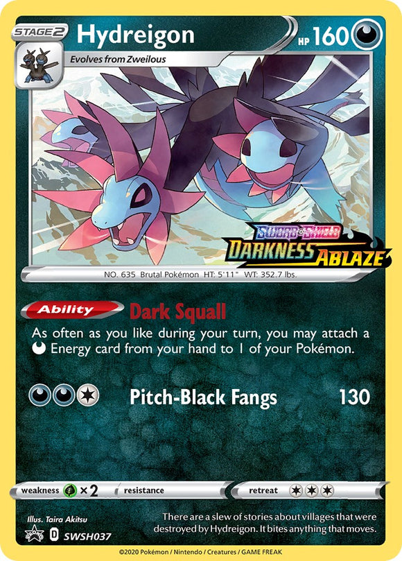 Hydreigon (Sword & Shield Promo Cards Stamped) [SWSH037] [Sword & Shield Promo Cards] Holofoil