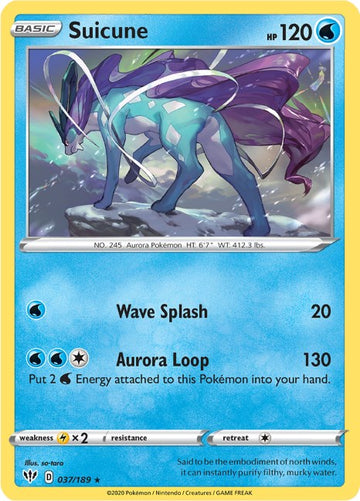 Suicune [037/189] [Darkness Ablaze] Holofoil