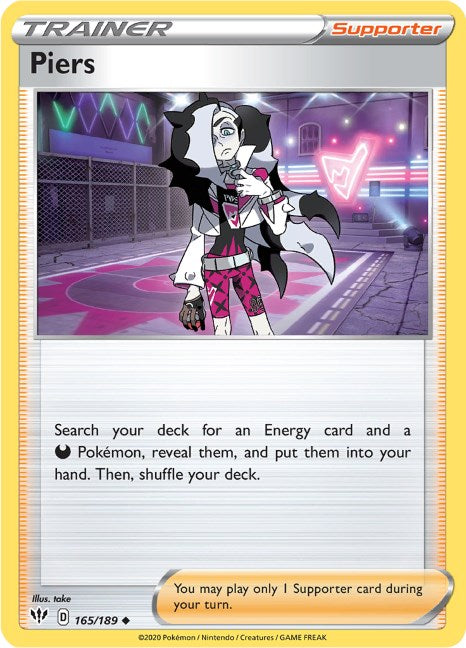 Piers [165/189] [Darkness Ablaze] Reverse Holofoil