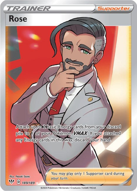 Rose [189/189] [Darkness Ablaze] Holofoil