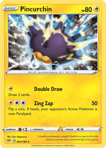 Pincurchin [064/189] [Darkness Ablaze] Holofoil