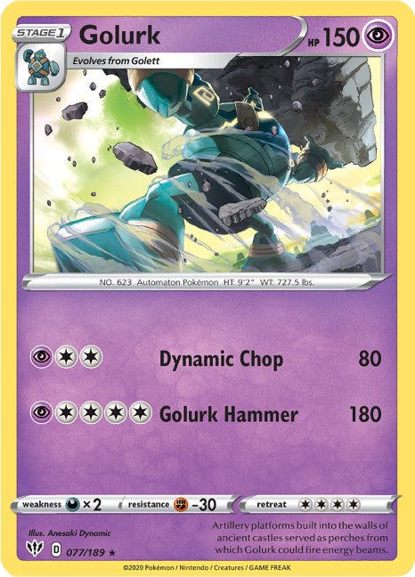 Golurk [077/189] [Darkness Ablaze]