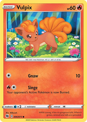 Vulpix [06/73] [Champion's Path] Reverse Holofoil