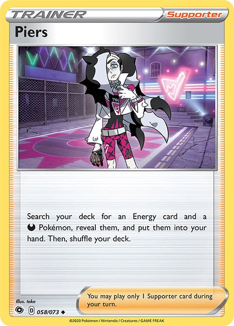 Piers [58/73] [Champion's Path] Reverse Holofoil